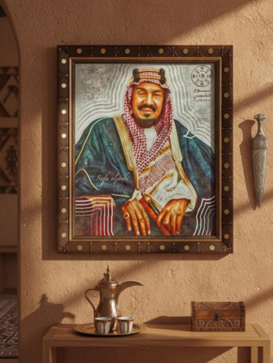 لوحة بورتريه تراثية